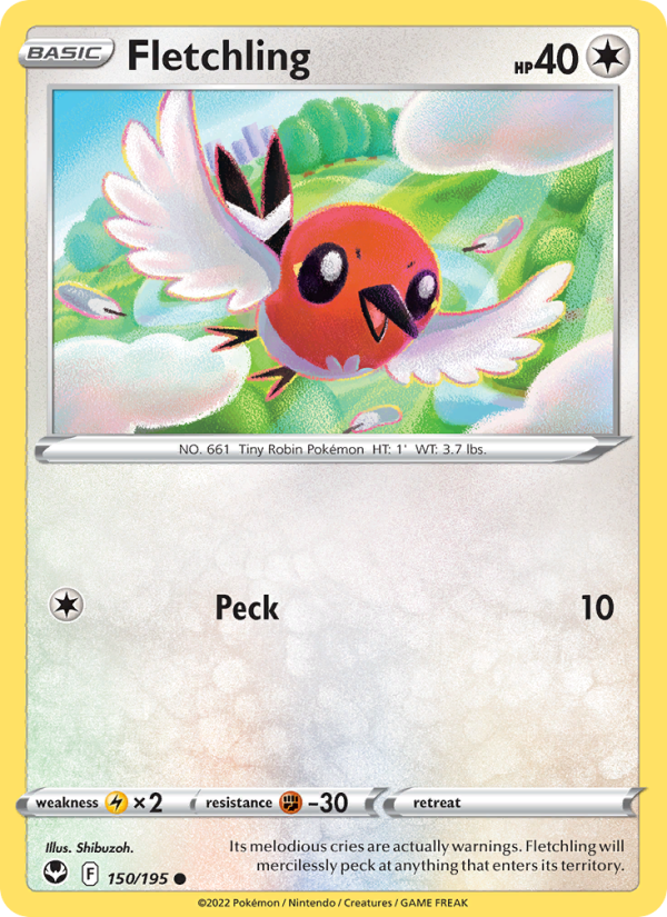 Fletchling - Pokémon TCG Card