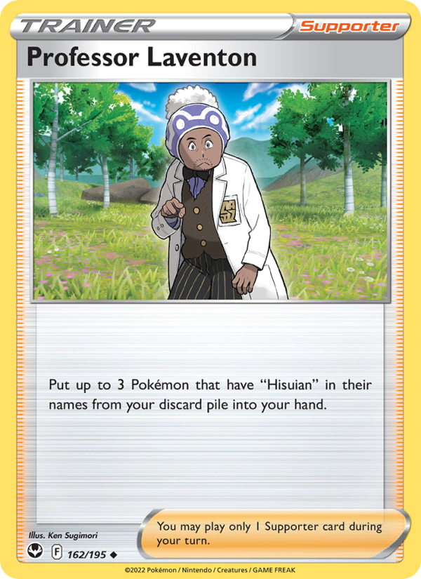 Professor Laventon - Pokémon TCG Card