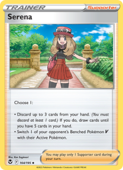 Serena - pokemon TCG Card