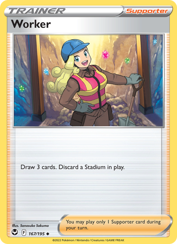 Worker - Pokémon TCG Card