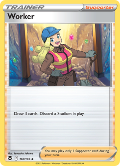 Worker - pokemon TCG Card