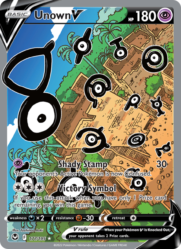Unown V - Pokémon TCG Card