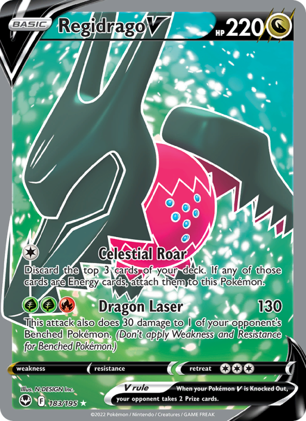 Regidrago V - Pokémon TCG Card