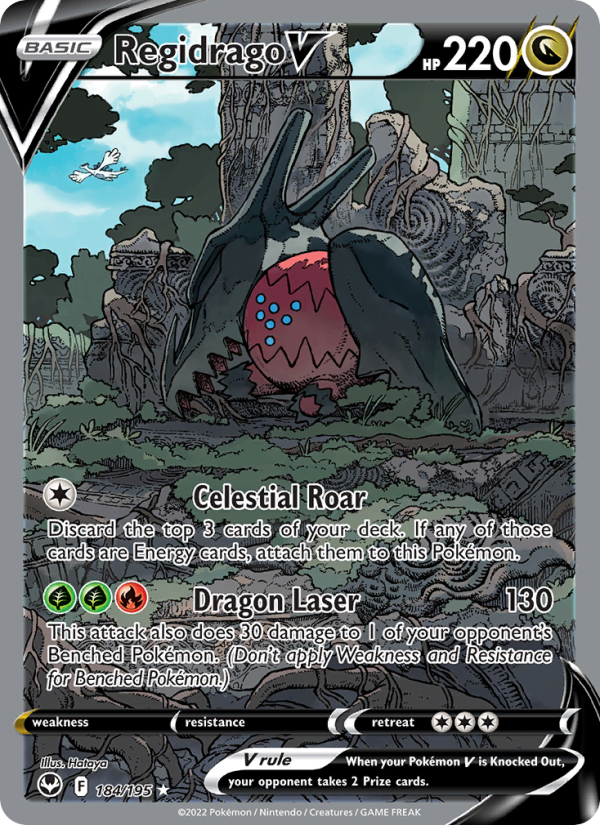 Regidrago V - Pokémon TCG Card
