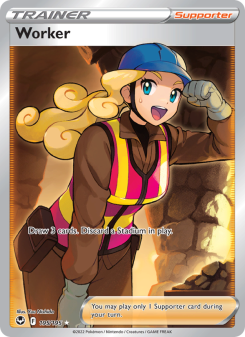 Worker - pokemon TCG Card