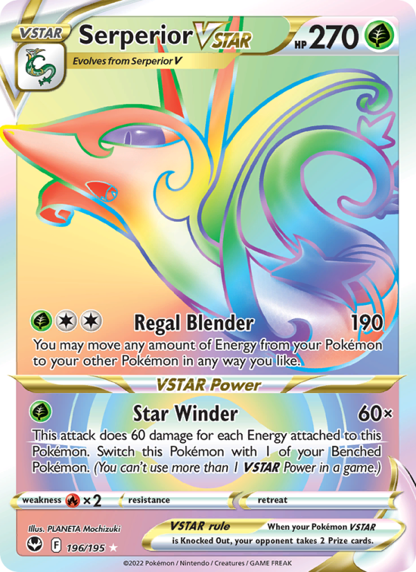 Serperior VSTAR - Pokémon TCG Card