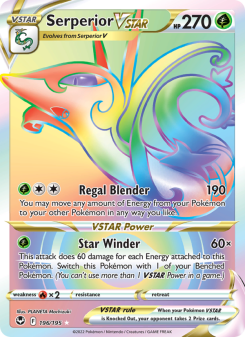Serperior VSTAR - pokemon TCG Card