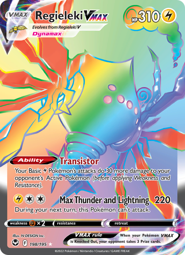 Regieleki VMAX - Pokémon TCG Card