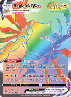 Regieleki VMAX - pokemon TCG Card