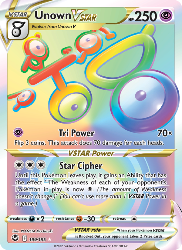 Unown VSTAR - Pokémon TCG Card