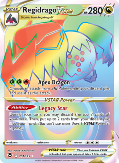 Regidrago VSTAR - pokemon TCG Card