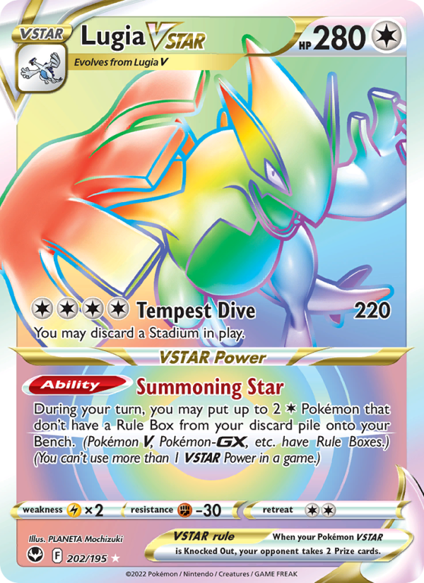 Lugia VSTAR - Pokémon TCG Card