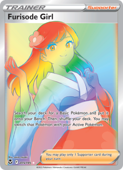Furisode Girl - pokemon TCG Card