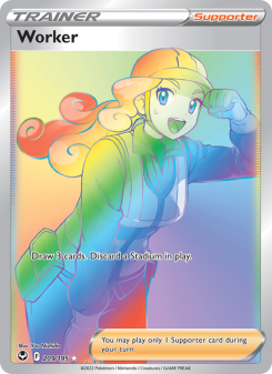 Worker - pokemon TCG Card