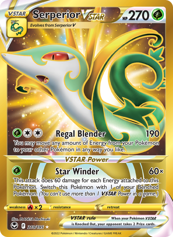 Serperior VSTAR - Pokémon TCG Card