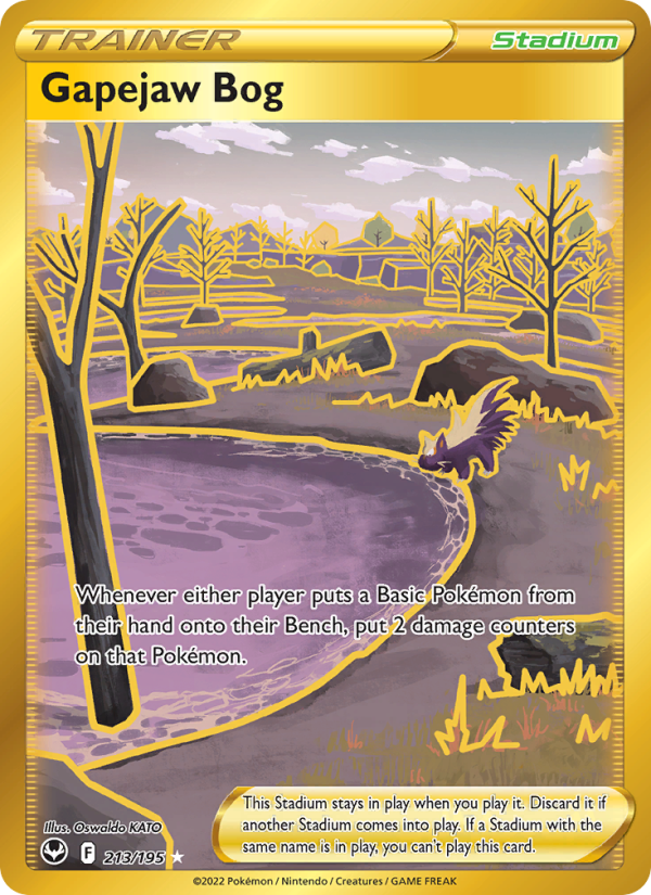 Gapejaw Bog - Pokémon TCG Card