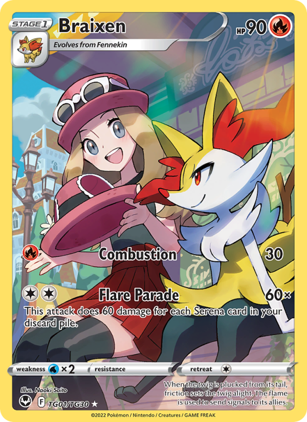 Braixen - Pokémon TCG Card