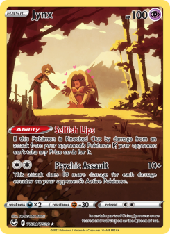 Jynx - pokemon TCG Card
