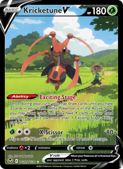 Kricketune V - pokemon TCG Card