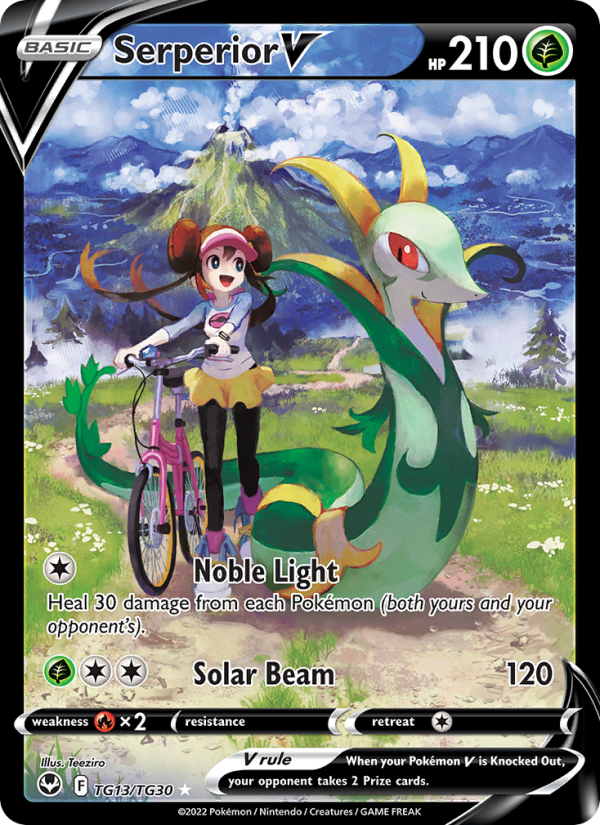 Serperior V - Pokémon TCG Card