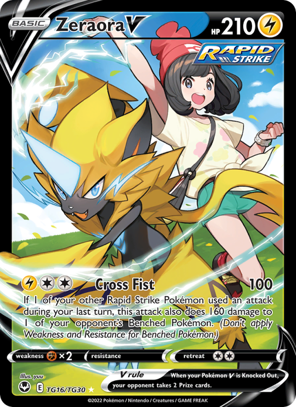 Zeraora V - Pokémon TCG Card