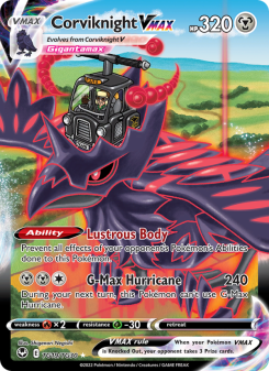 Corviknight VMAX - pokemon TCG Card