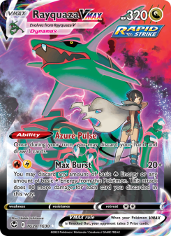 Rayquaza VMAX - pokemon TCG Card
