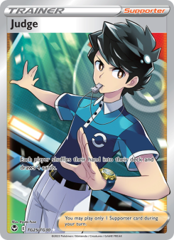 Judge - pokemon TCG Card