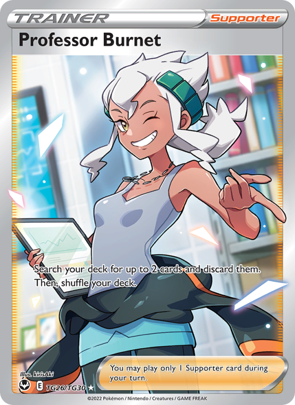 Professor Burnet - Pokémon TCG Card