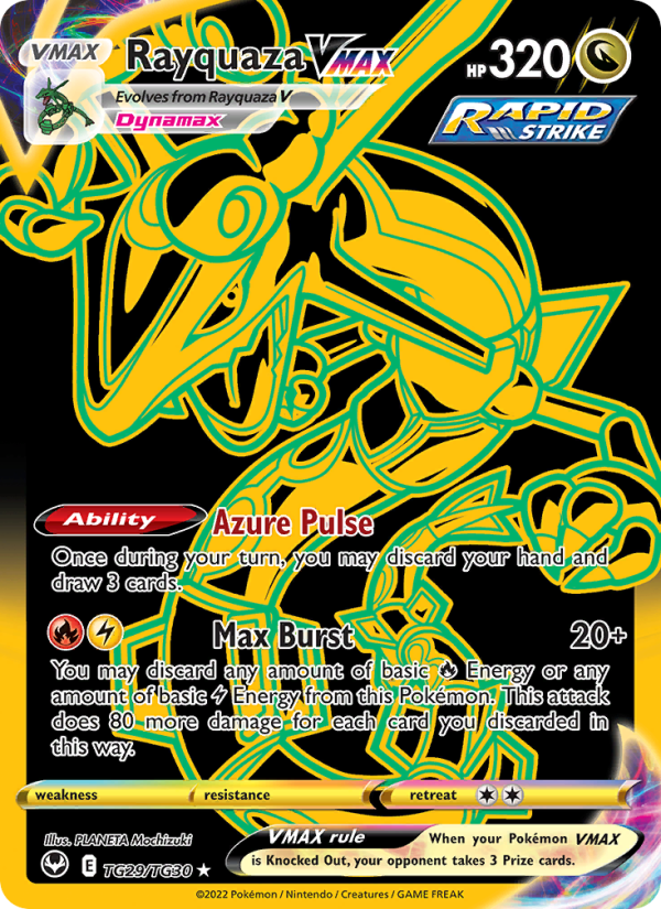 Rayquaza VMAX - Pokémon TCG Card