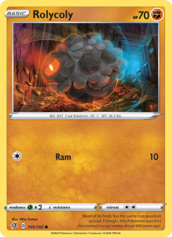Rolycoly - pokemon TCG Card