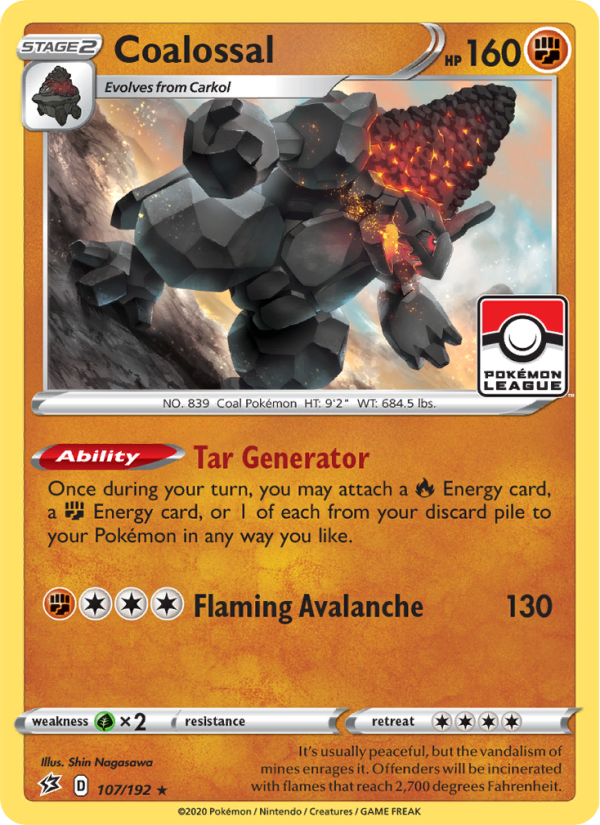 Coalossal - Pokémon TCG Card