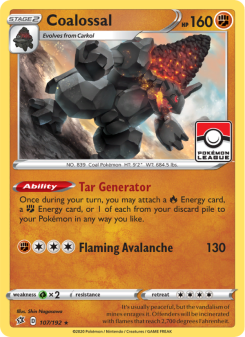 Coalossal - pokemon TCG Card