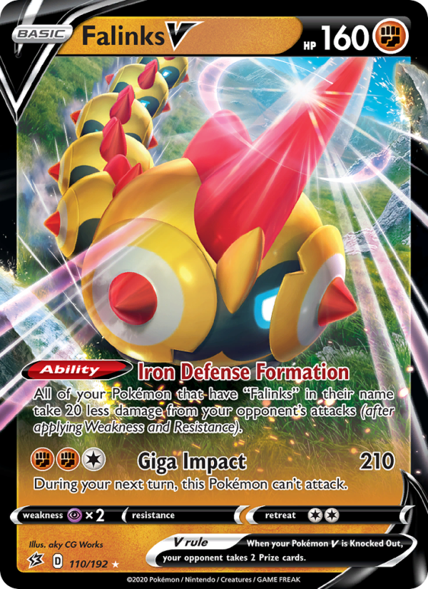 Falinks V - Pokémon TCG Card