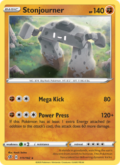 Stonjourner - pokemon TCG Card