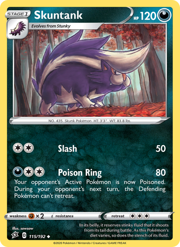 Skuntank - Pokémon TCG Card