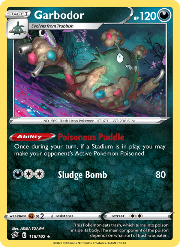 Garbodor - Pokémon TCG Card