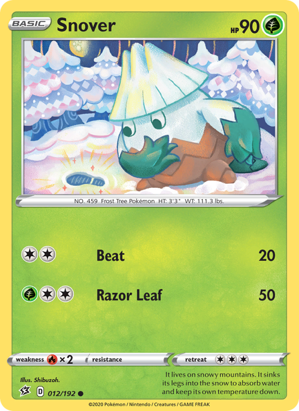 Snover - Pokémon TCG Card