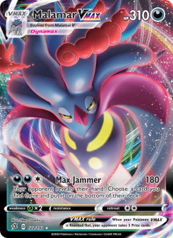 Malamar VMAX - pokemon TCG Card