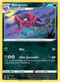 Morgrem - pokemon TCG Card