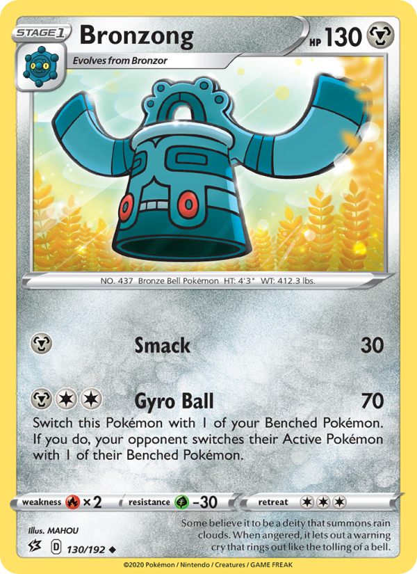 Bronzong - Pokémon TCG Card