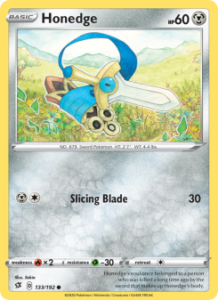 Honedge - pokemon TCG Card