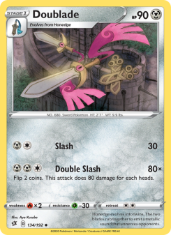 Doublade - pokemon TCG Card