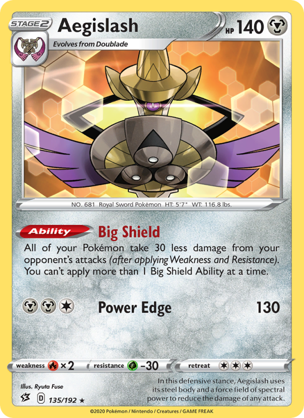 Aegislash - Pokémon TCG Card