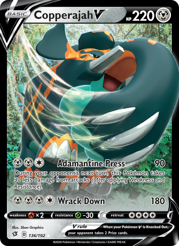 Copperajah V - Pokémon TCG Card