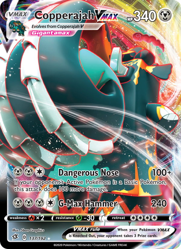 Copperajah VMAX - Pokémon TCG Card