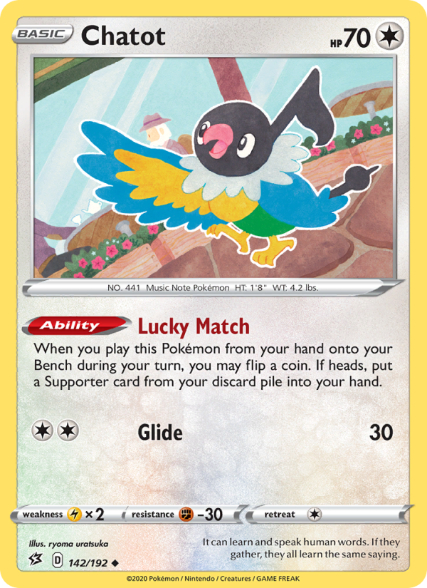 Chatot - Pokémon TCG Card