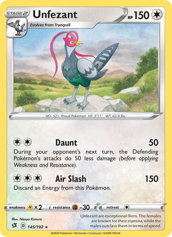 Unfezant - Pokémon TCG Card