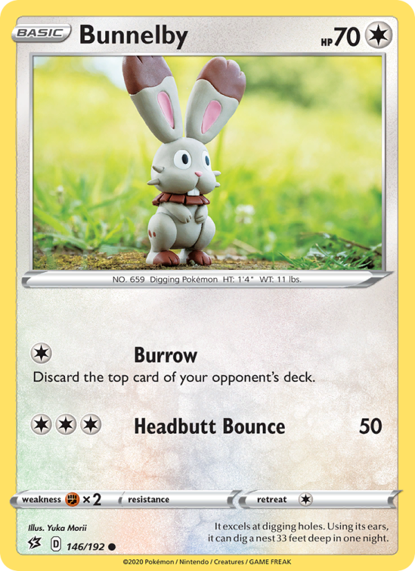 Bunnelby - Pokémon TCG Card