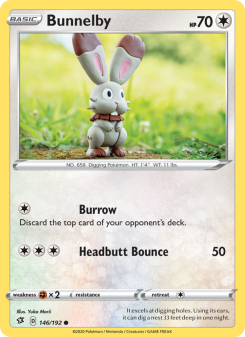 Bunnelby - pokemon TCG Card